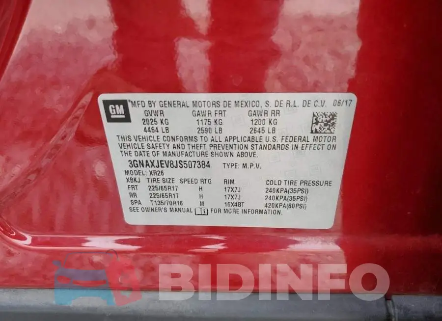 3GNAXJEV8JS507384 Photo# 12