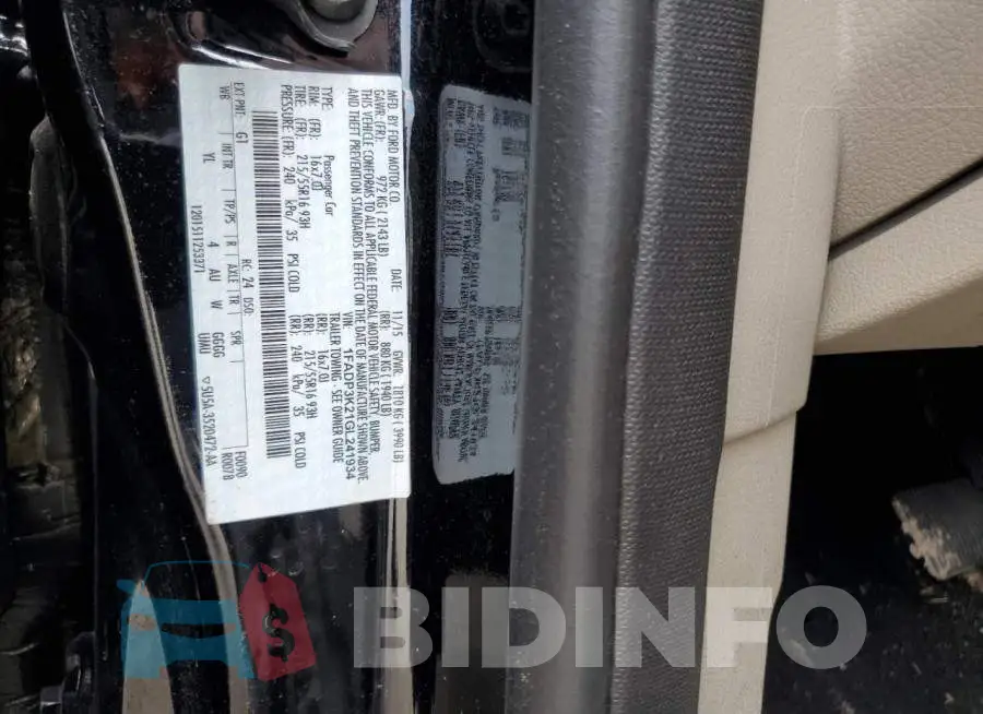 1FADP3K21GL241934 Photo# 12