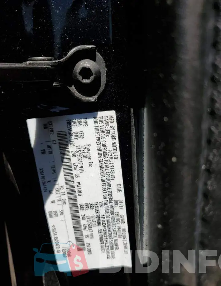 1FADP3M21HL230642 Photo# 13