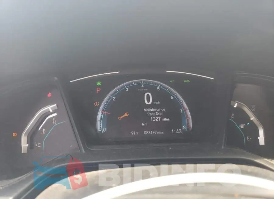 2HGFC2F69KH551018 Photo# 9