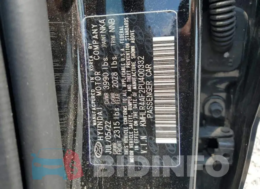KMHLR4AF2PU400332 Photo# 12