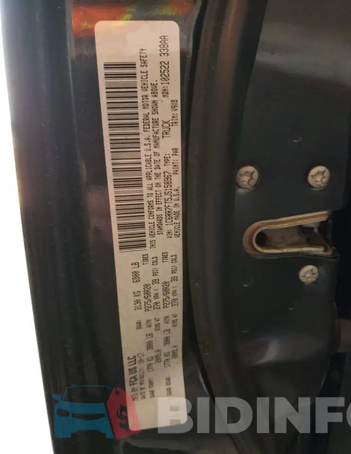 1C6RR7FT5JS158967 Photo# 12