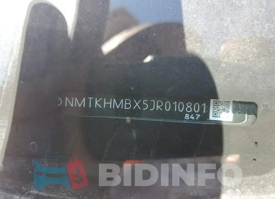NMTKHMBX5JR010801 Photo# 13