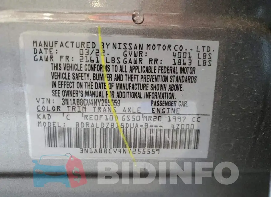 3N1AB8CV4NY255559 Photo# 12