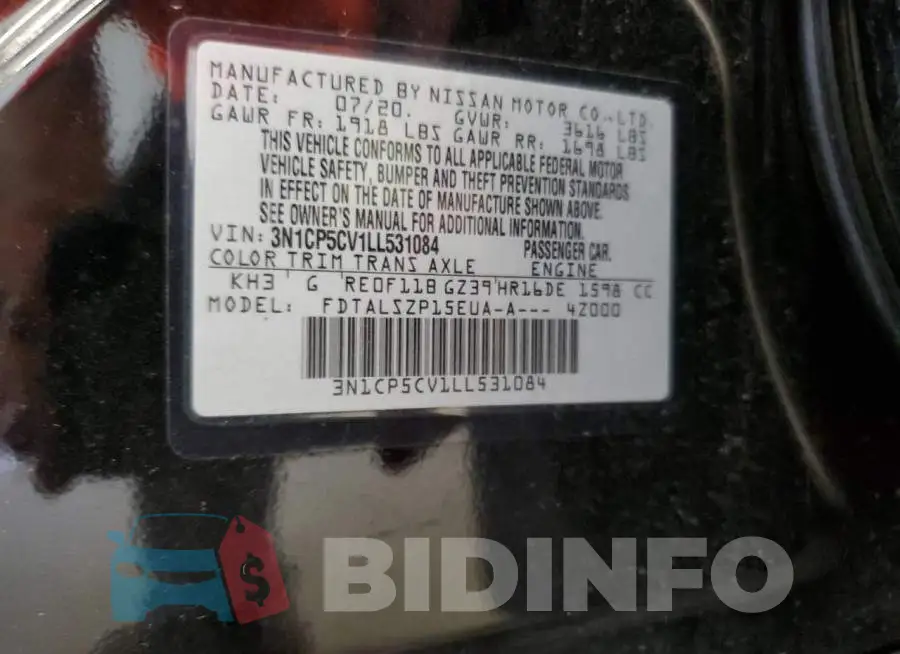 3N1CP5CV1LL531084 Photo# 13