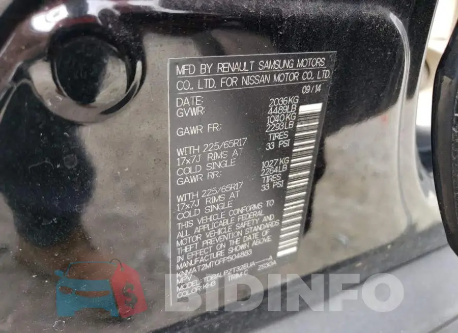 KNMAT2MT0FP504883 Photo# 12