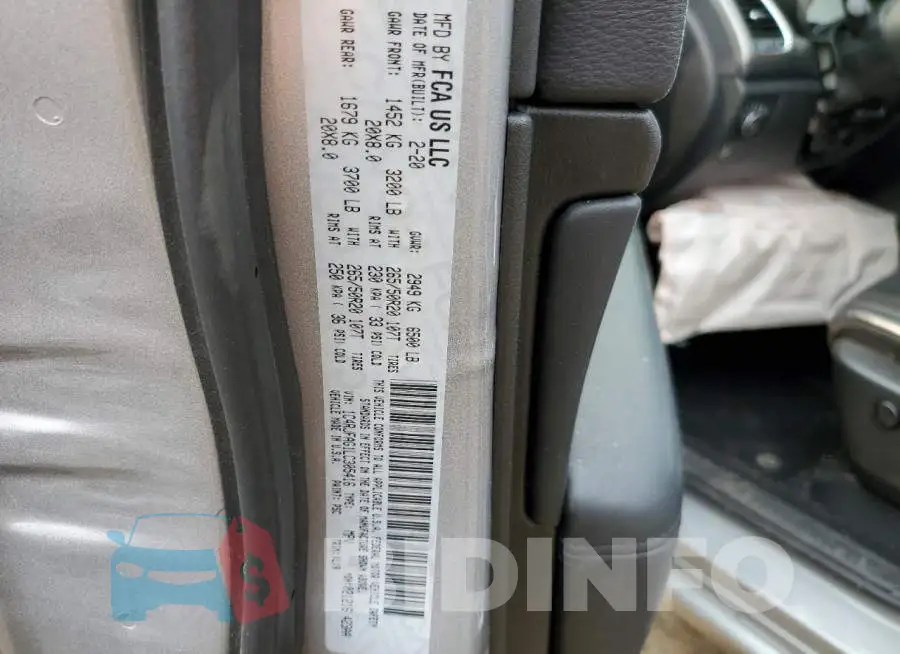 1C4RJFAG1LC305416 Photo# 13