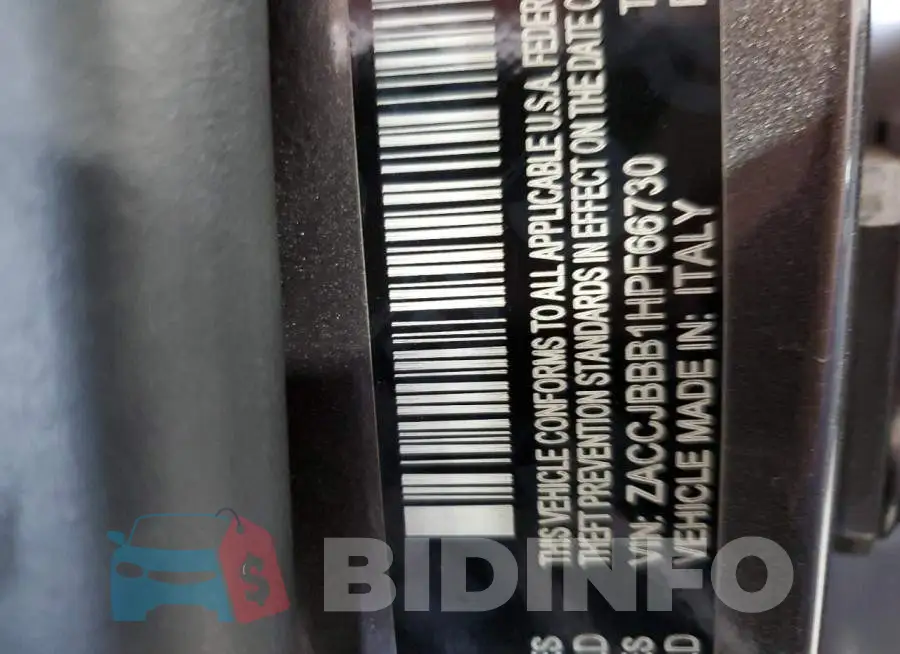 ZACCJBBB1HPF66730 Photo# 13