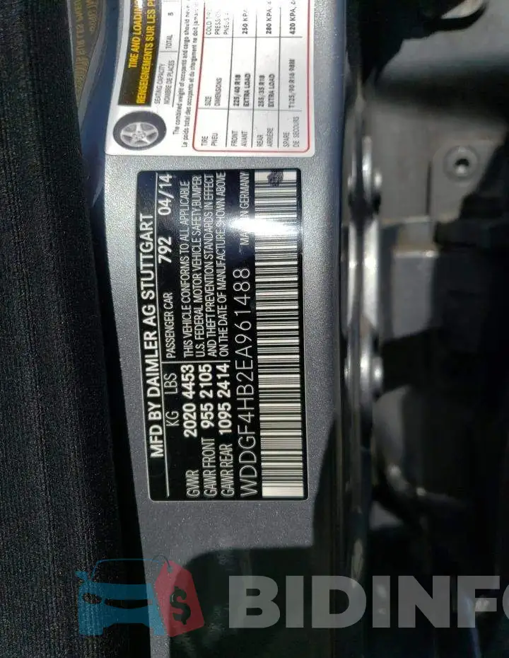 WDDGF4HB2EA961488 Photo# 12
