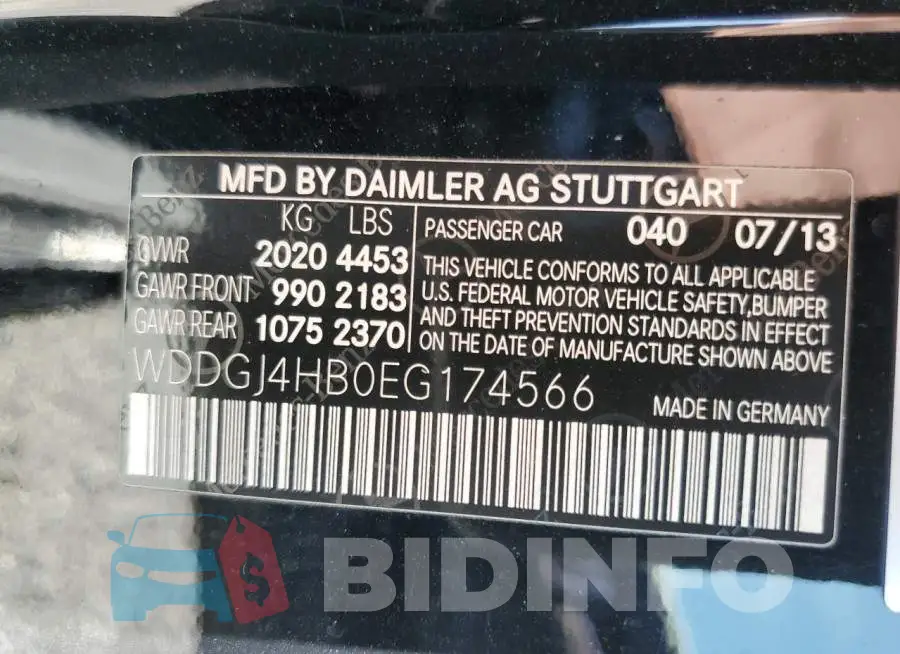 WDDGJ4HB0EG174566 Photo# 12
