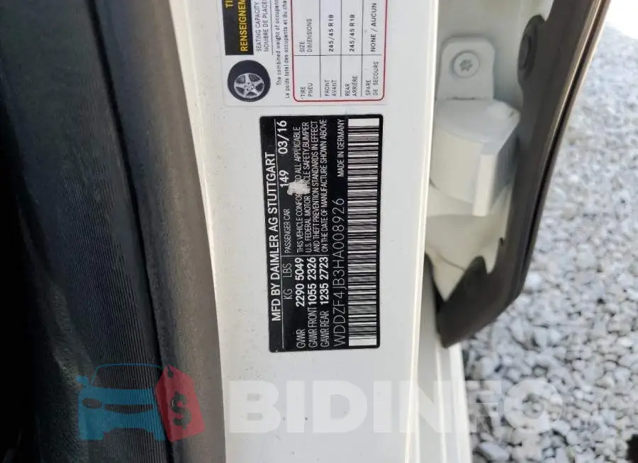WDDZF4JB3HA008926 Photo# 12