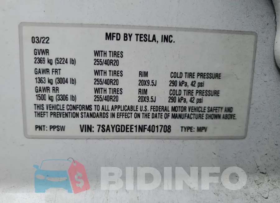 7SAYGDEE1NF401708 Photo# 12