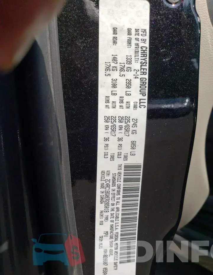 2C4RC1BG0ER285018 Photo# 13