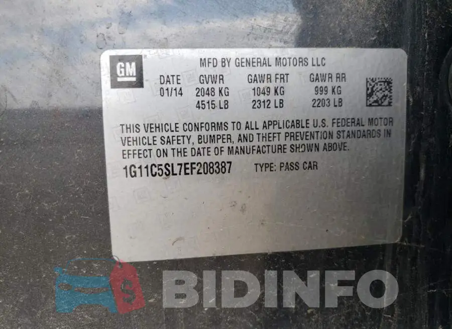 1G11C5SL7EF208387 Photo# 13