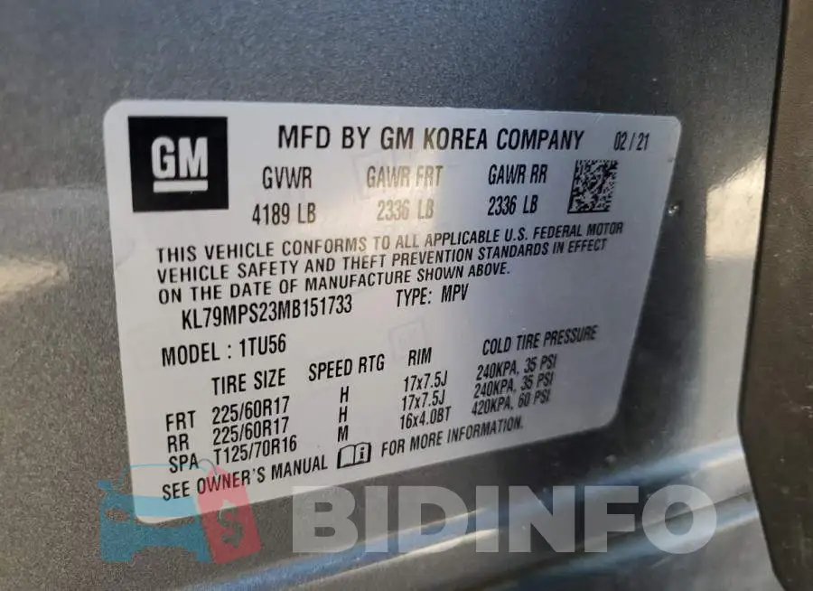 KL79MPS23MB151733 Photo# 12