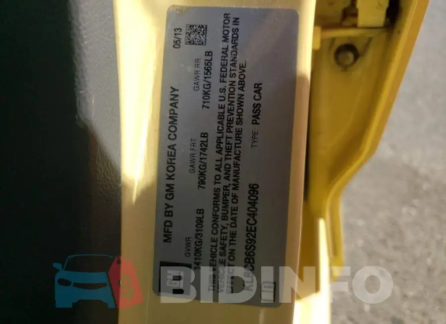 KL8CB6S92EC404096 Photo# 12