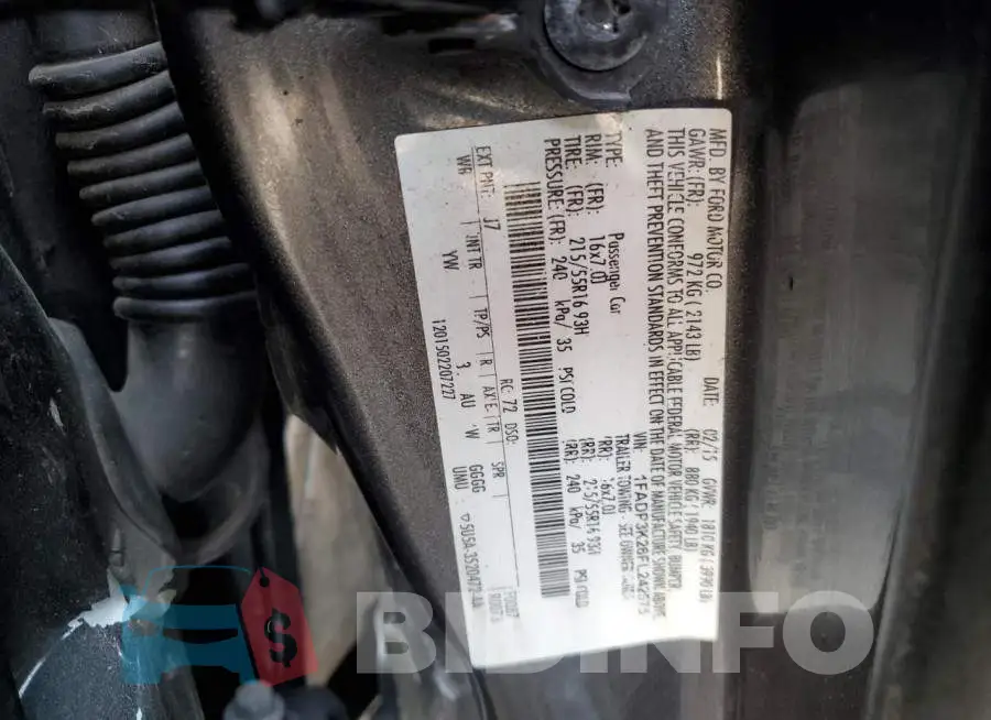 1FADP3K26FL242575 Photo# 12