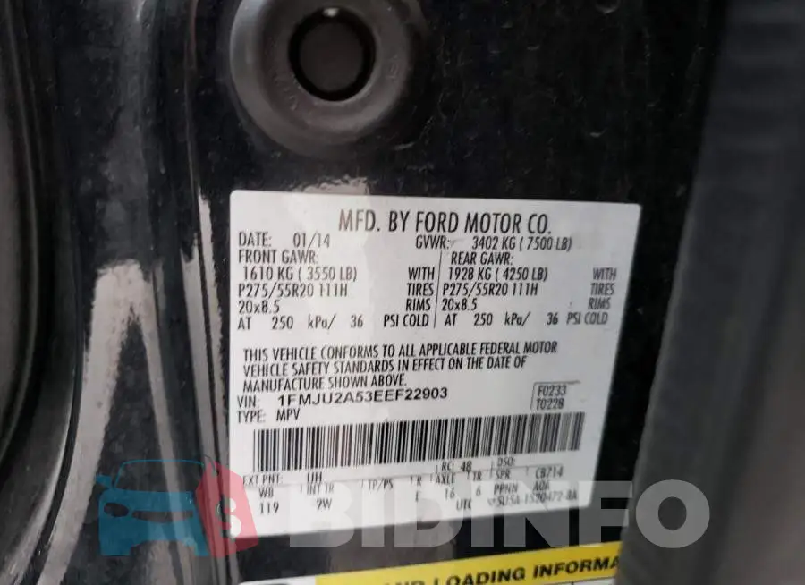 1FMJU2A53EEF22903 Photo# 13