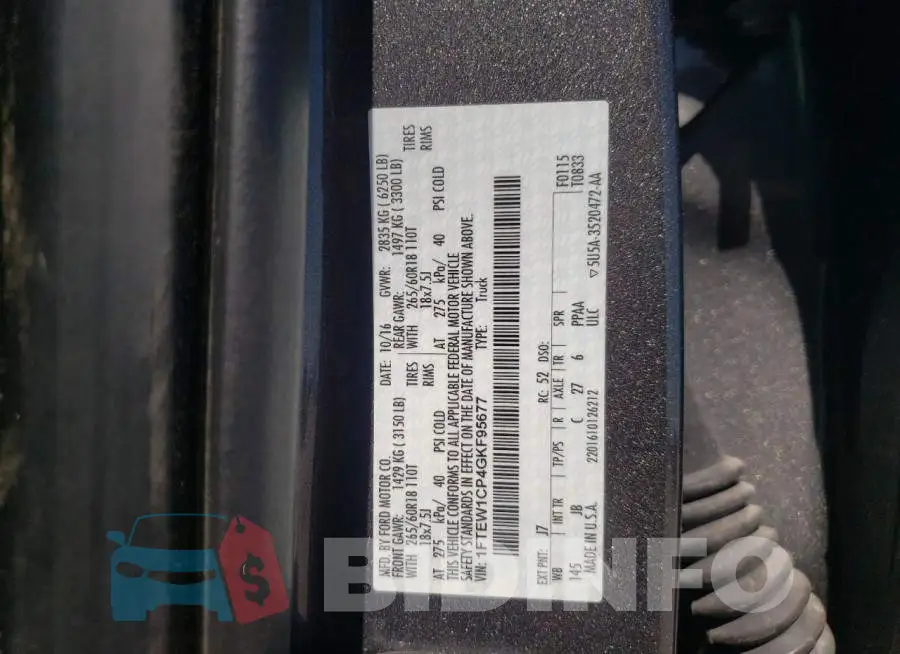 1FTEW1CP4GKF95677 Photo# 13