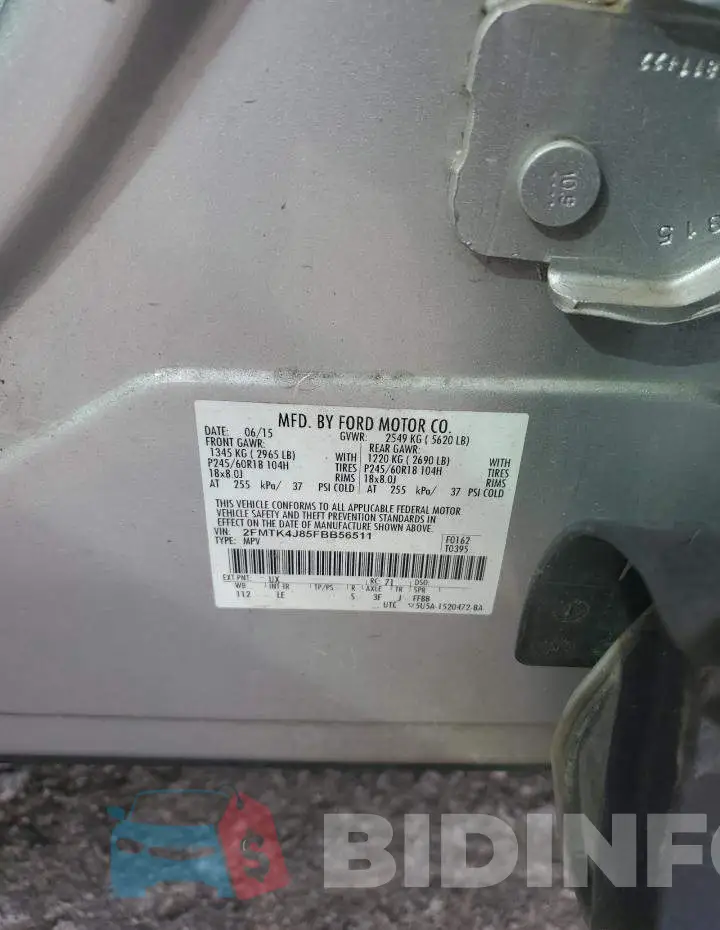2FMTK4J85FBB56511 Photo# 13