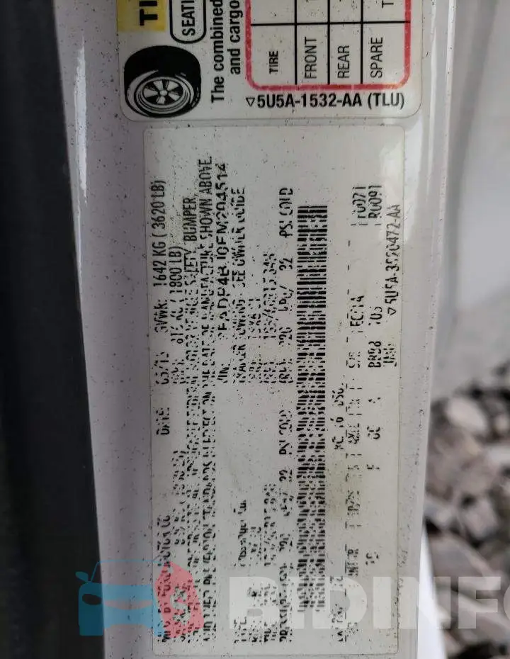 3FADP4BJ0FM204514 Photo# 12