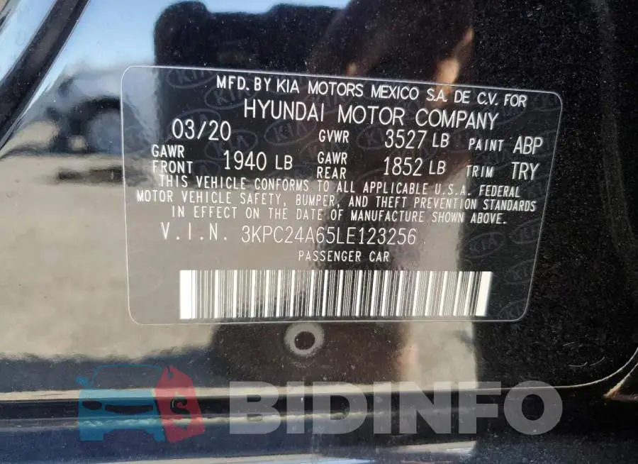 3KPC24A65LE123256 Photo# 13