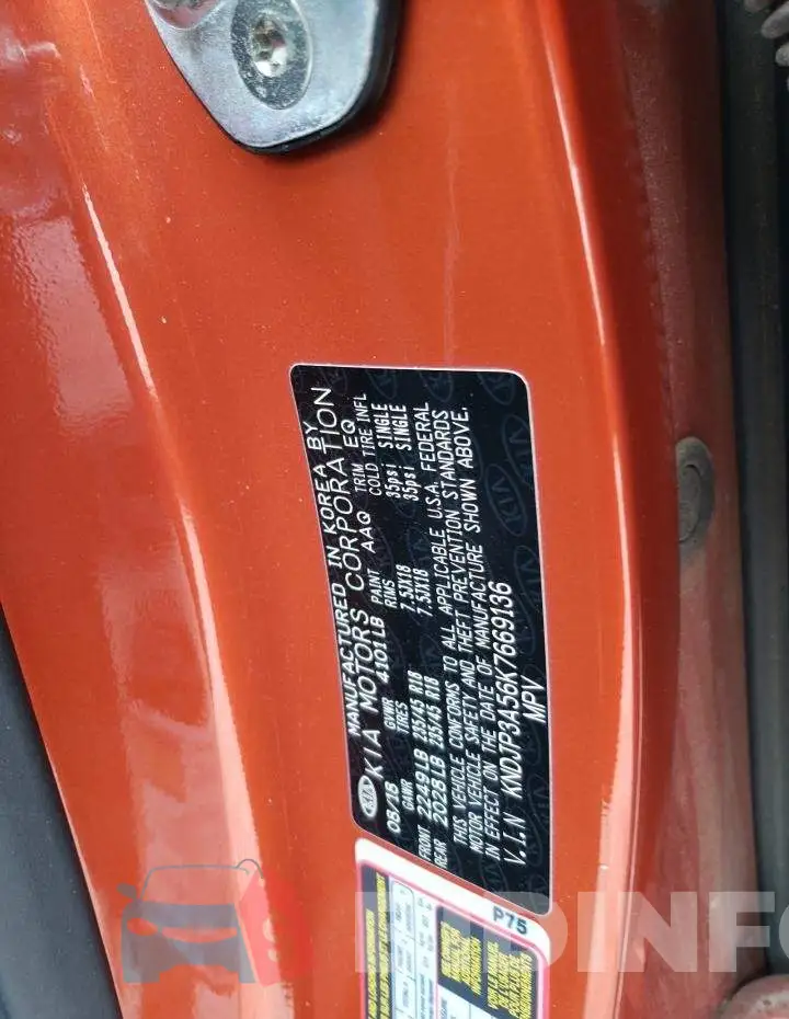 KNDJP3A56K7669136 Photo# 12