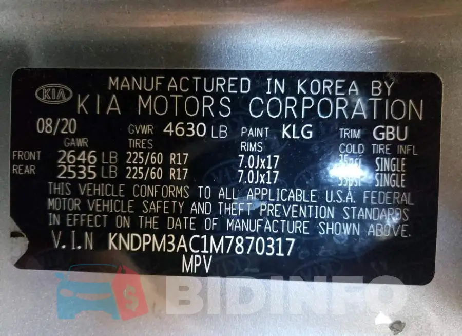 KNDPM3AC1M7870317 Photo# 13