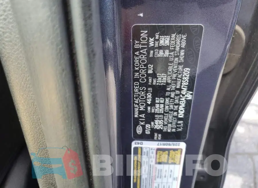 KNDPM3AC4M7858209 Photo# 12