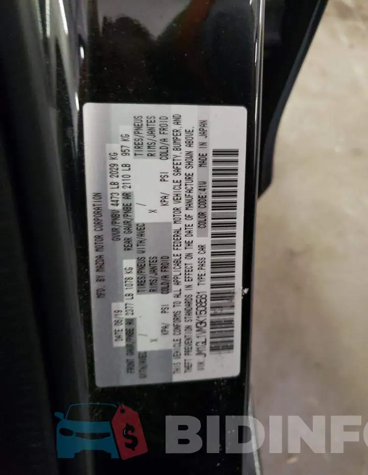 JM1GL1VM3K1508581 Photo# 12