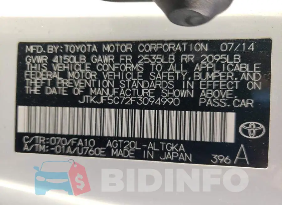 JTKJF5C72F3094990 Photo# 13
