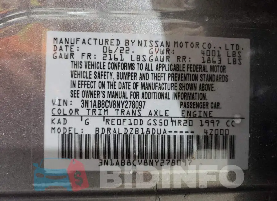 3N1AB8CV8NY278097 Photo# 13