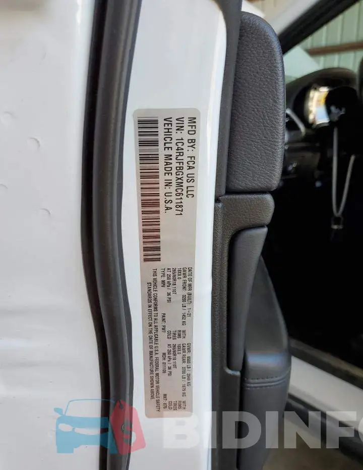 1C4RJFBGXMC611871 Photo# 13