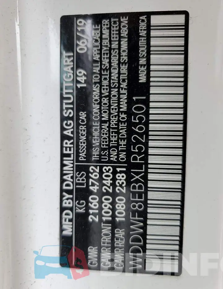 WDDWF8EBXLR526501 Photo# 12
