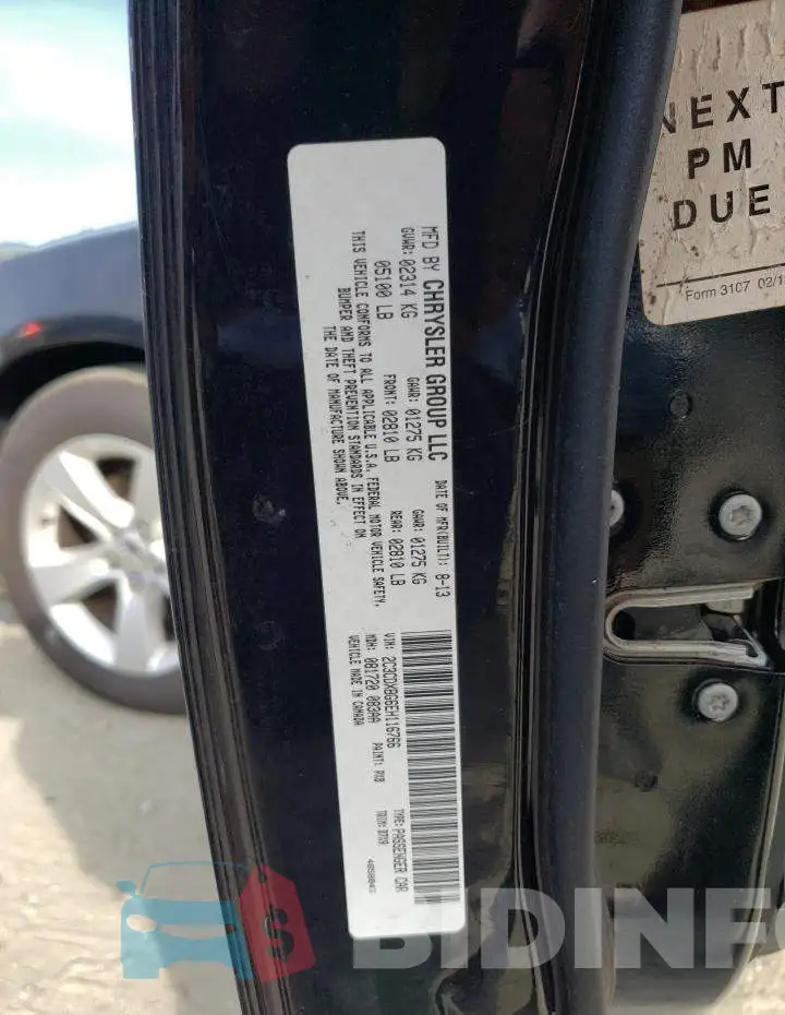 2C3CDXBG6EH116766 Photo# 12