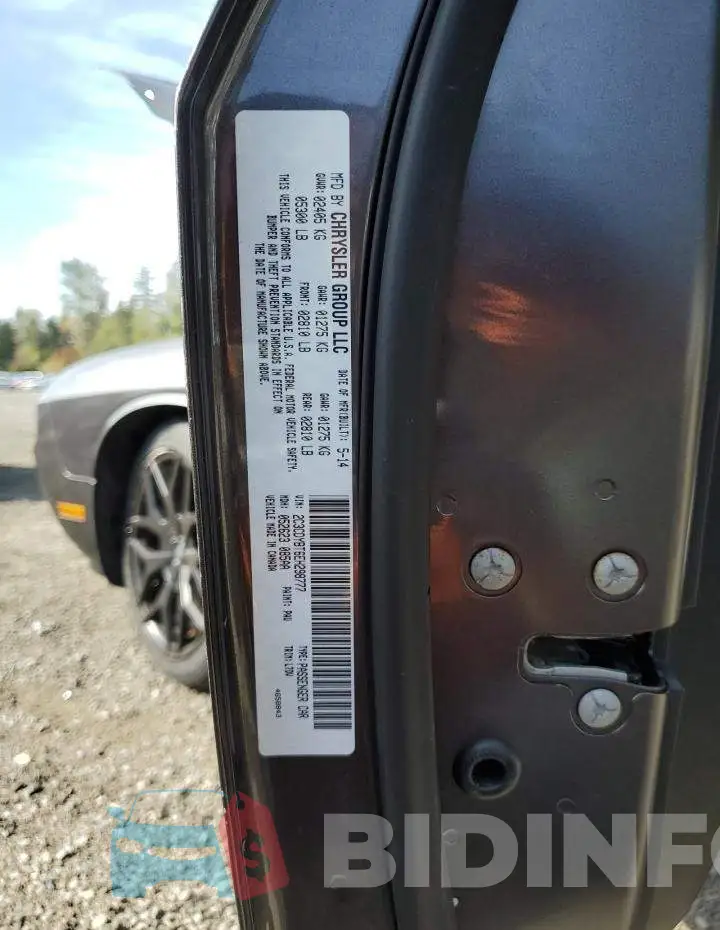 2C3CDYBT6EH298777 Photo# 12