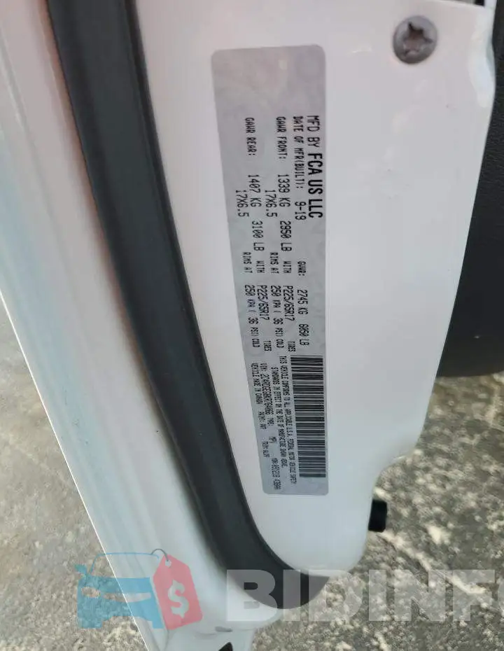 2C4RDGEG8KR764066 Photo# 14