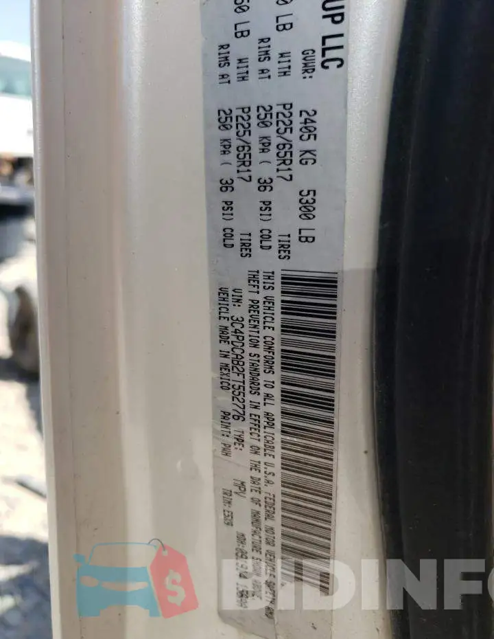 3C4PDCAB2FT552776 Photo# 12