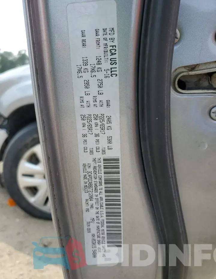 3C4PDCAB8GT212064 Photo# 13