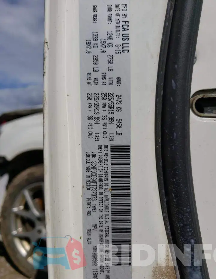 3C4PDCEGXFT737373 Photo# 13
