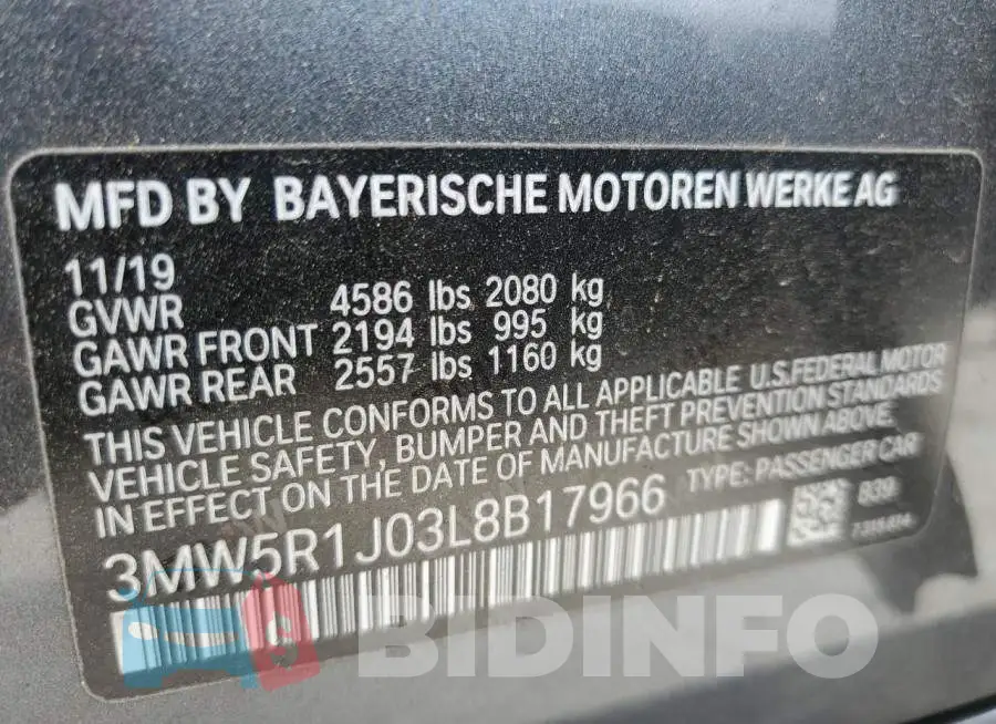 3MW5R1J03L8B17966 Photo# 12