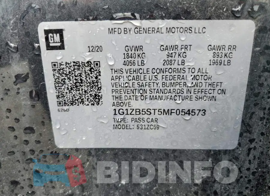 1G1ZB5ST5MF054573 Photo# 12