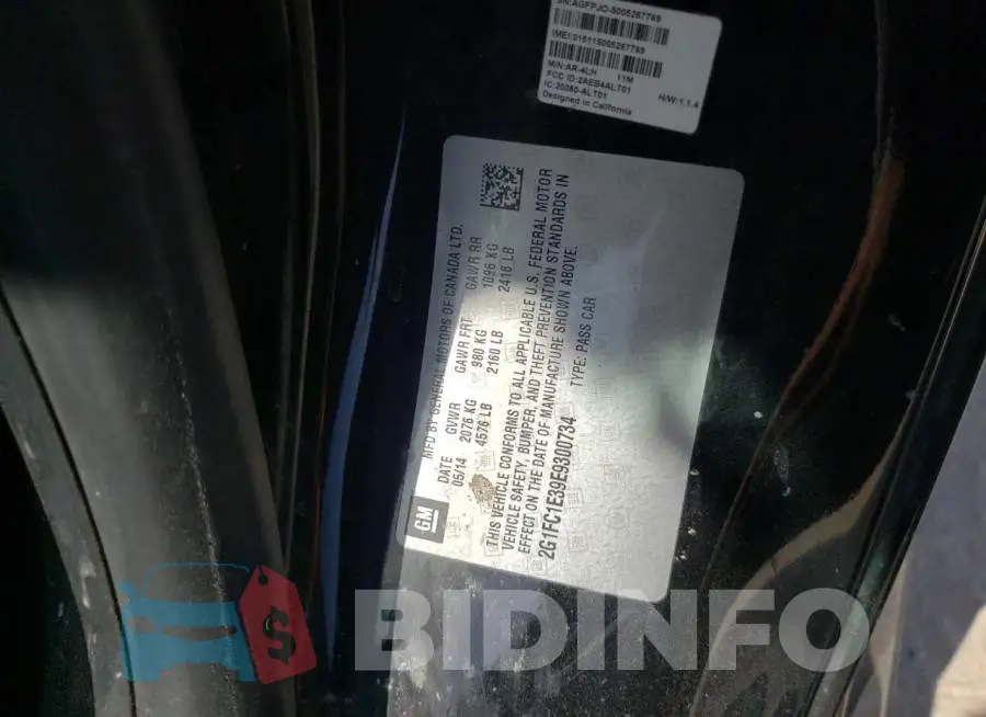 2G1FC1E39E9300734 Photo# 13