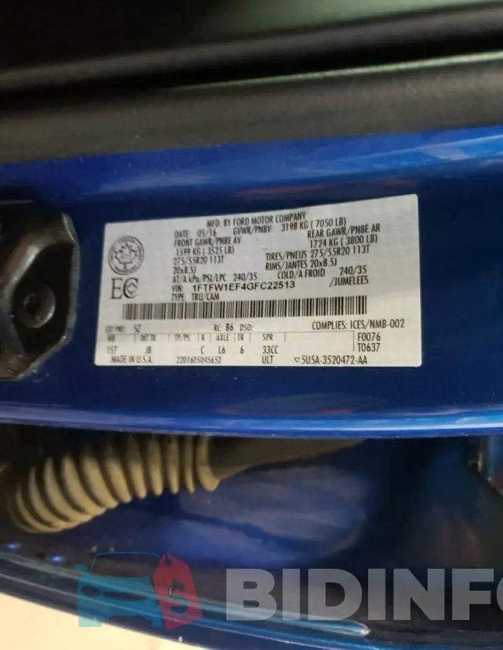 1FTFW1EF4GFC22513 Photo# 13