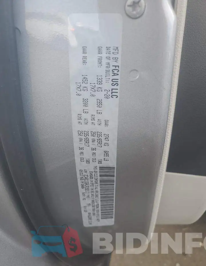 2C4RC1DG4LR192111 Photo# 12