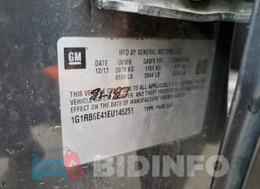 1G1RB6E41EU145251 Photo# 12