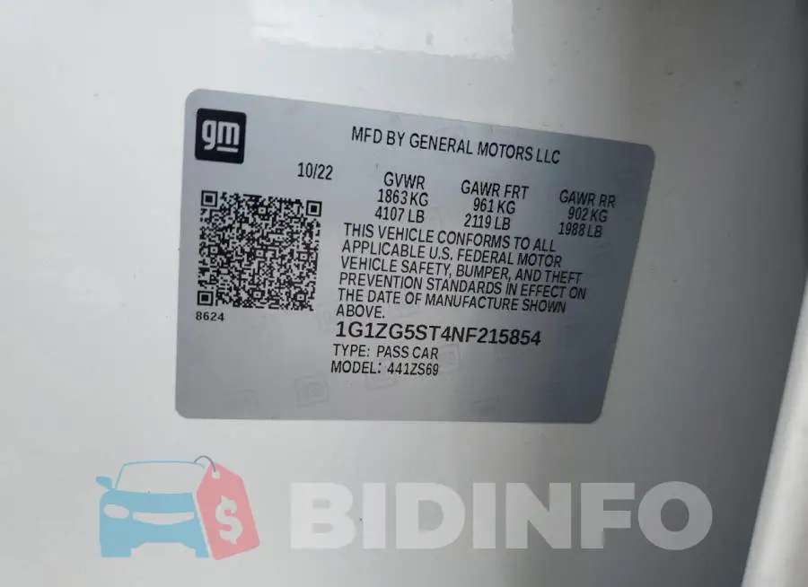1G1ZG5ST4NF215854 Photo# 12