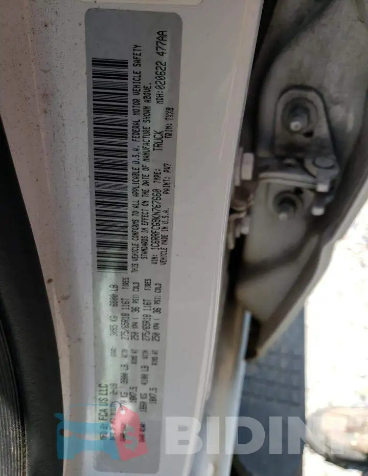 1C6RRFCG9KN767660 Photo# 12