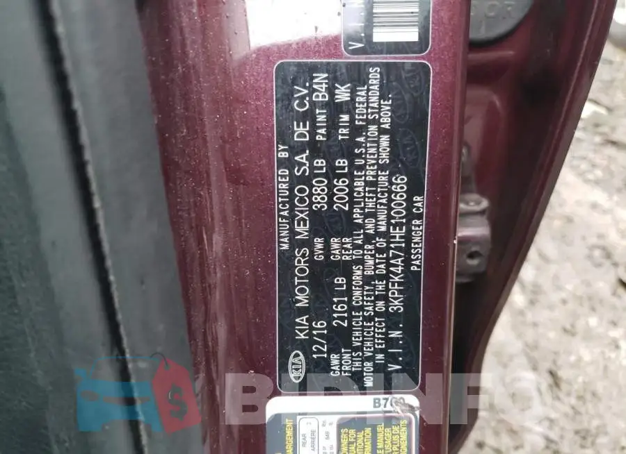 3KPFK4A71HE100666 Photo# 12