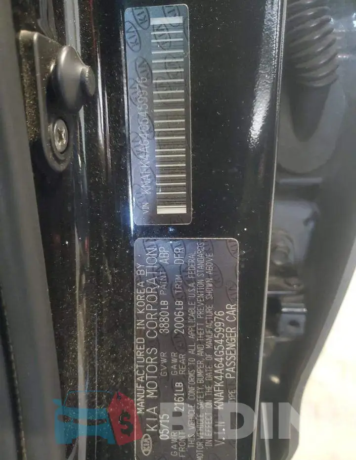 KNAFK4A64G5459976 Photo# 12